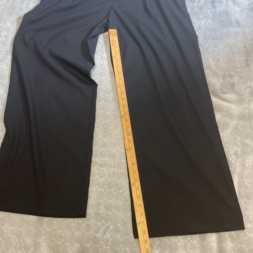 Zara High Waisted Black Wide-Leg Pants Size XL NWOT - Picture 12 of 14
